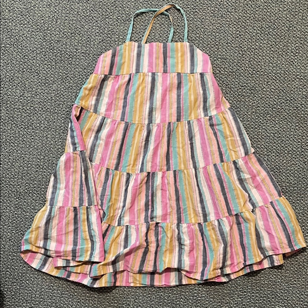 Cat & Jack Multicolor Striped Dress